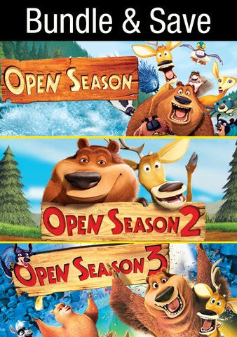 Open Season Trilogy SD VUDU or iTunes via MA