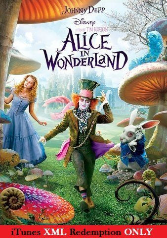 Alice in Wonderland iTunes XML (Must Know How to Redeem)