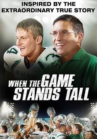 When the Game Stands Tall SD UV or iTunes via MA