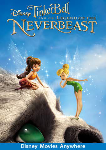 Tinker Bell and the Legend of the NeverBeast HDX Vudu, MA, iTunes, or Google Play