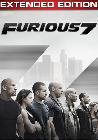 Furious 7 ( Extended Edition) HDX UV ONLY - Digital Movies
