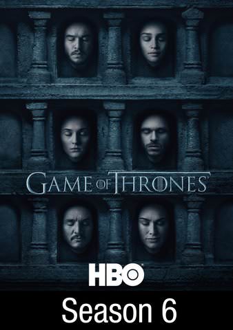 Game Of Thrones Season 6 HDX UV, HD iTunes, & Google Play (Full Code!)