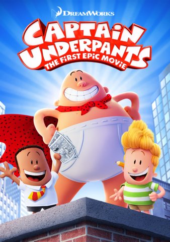 Captain Underpants: The First Epic Movie HDX VUDU or iTunes via MA