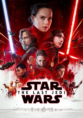 Star Wars: The Last Jedi HDX Vudu, MA, iTunes, or Google Play
