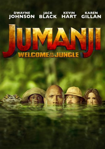 Jumanji: Welcome To The Jungle SD VUDU or iTunes via MA